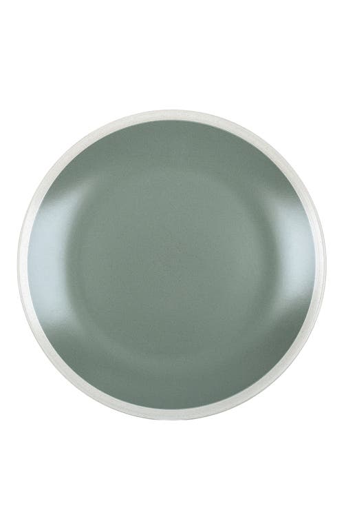 Stone Lain Serenity Stoneware 4-piece Dinner Plate Set In Green