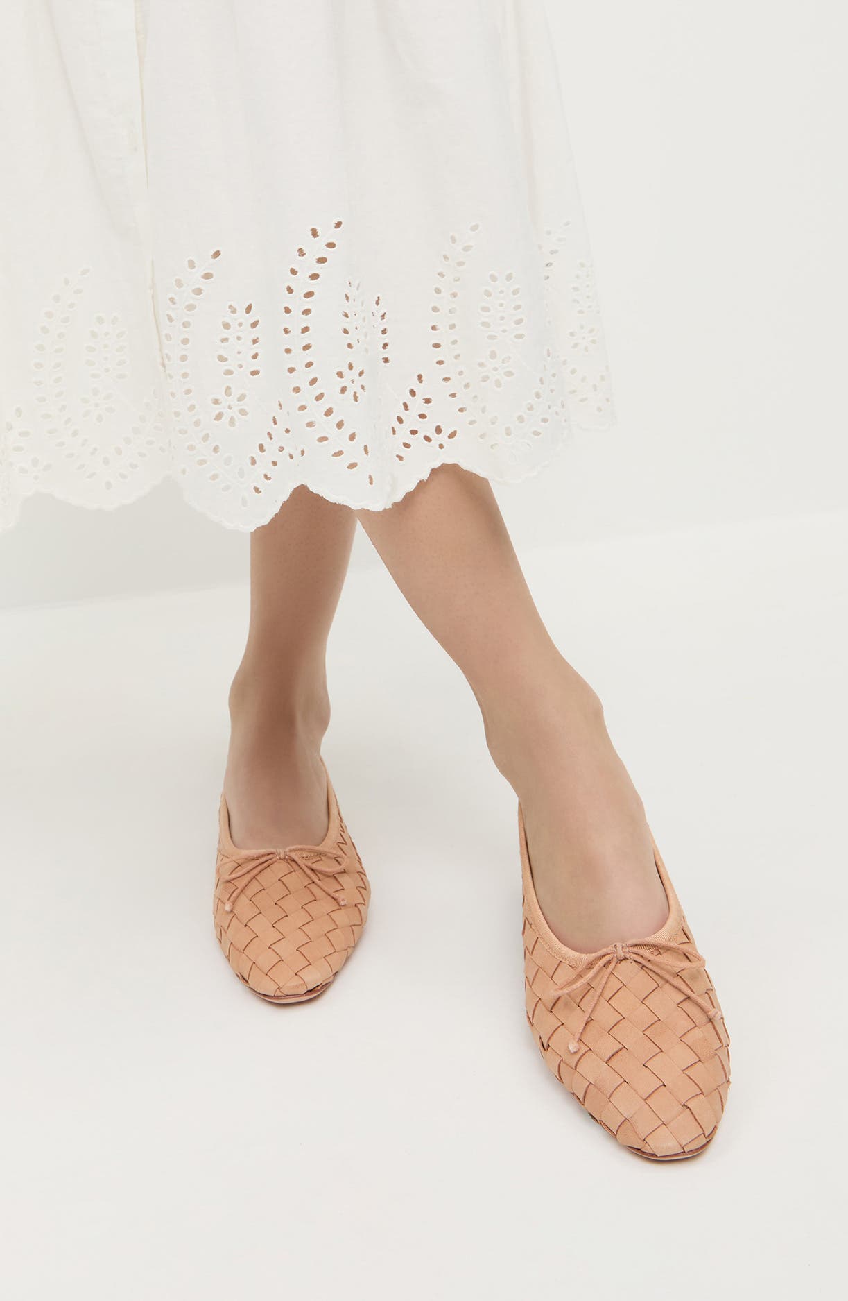Loeffler Randall Landry Woven Ballet Flat, Alternate, color, 