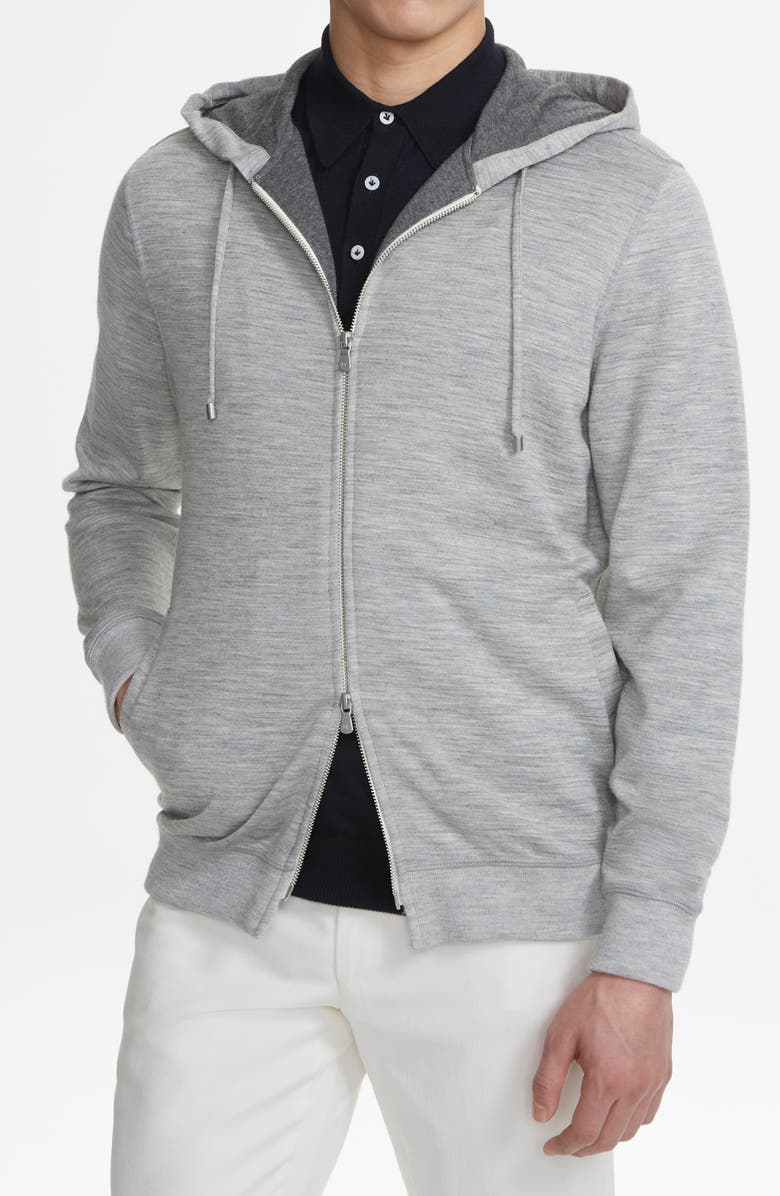 Jack Victor Belmont Alpaca Blend Hoodie, Alternate, color, 