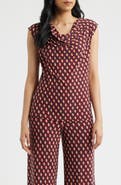 Anne Klein Cowl Neck Extended Shoulder Top