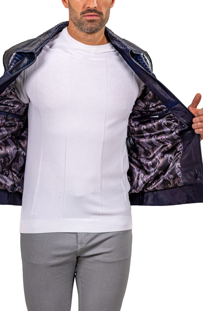 Maceoo Leather Jacket, Alternate, color, 