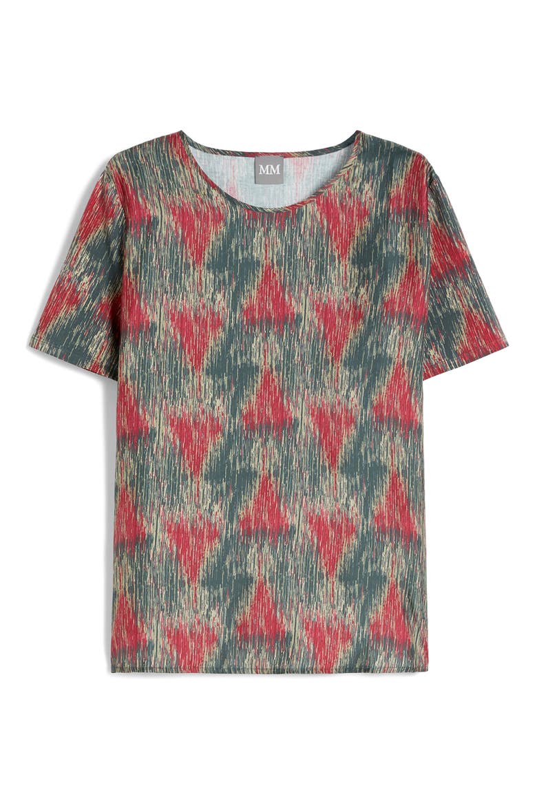 Lotre Silk Blend Jersey Top, Alternate, color, DARK GREY