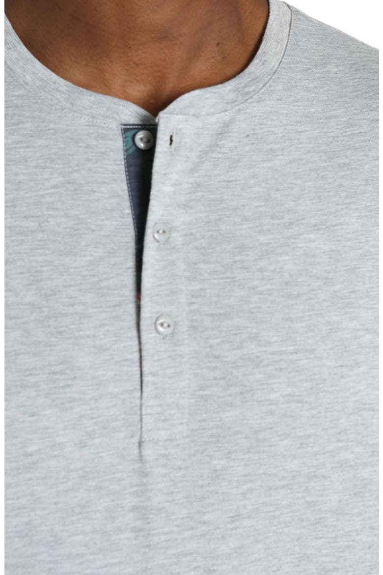 Henley T-Shirt, Alternate, color, GREY
