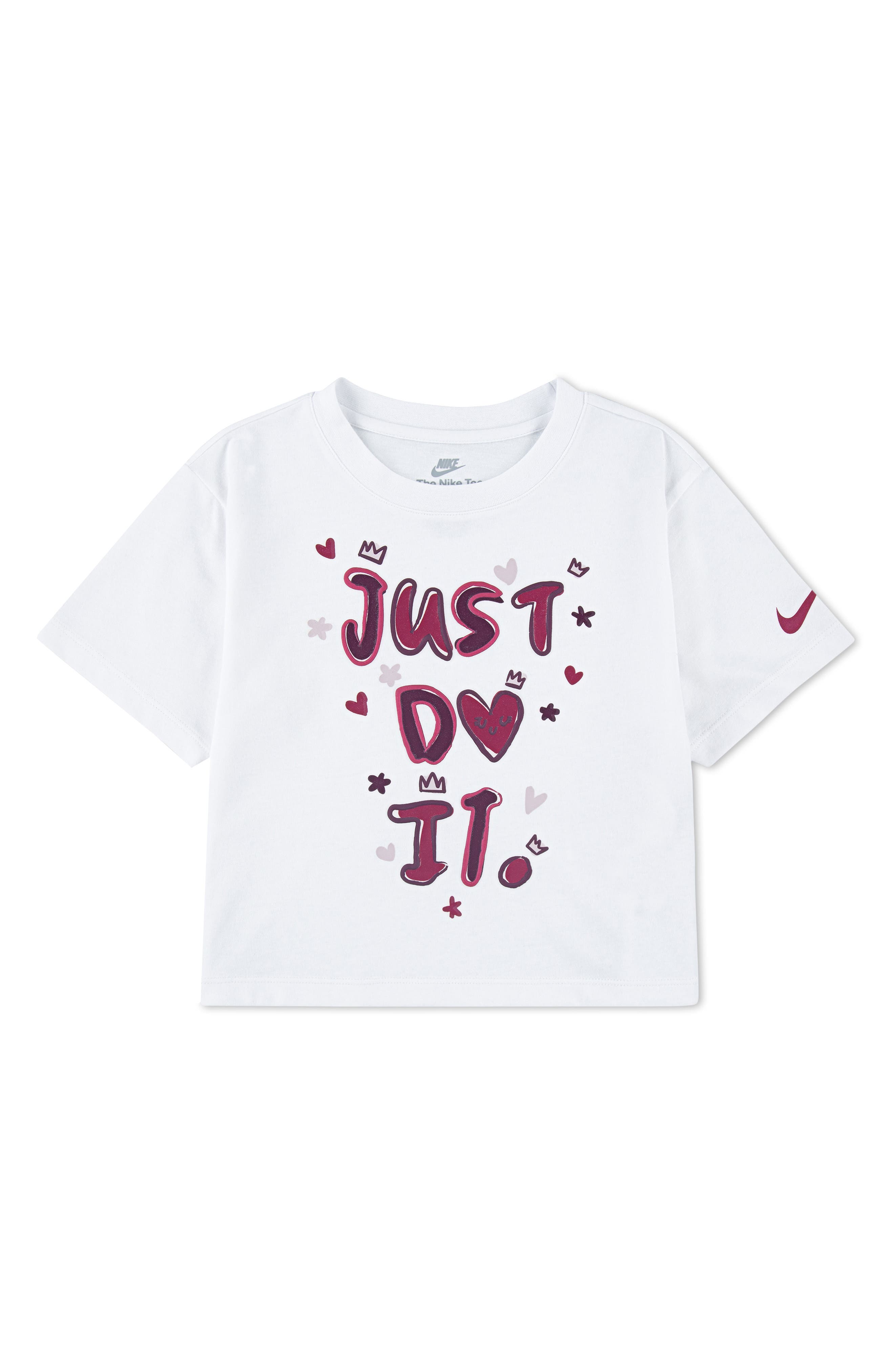 Nike Kids' Essentials Cotton Graphic T-Shirt