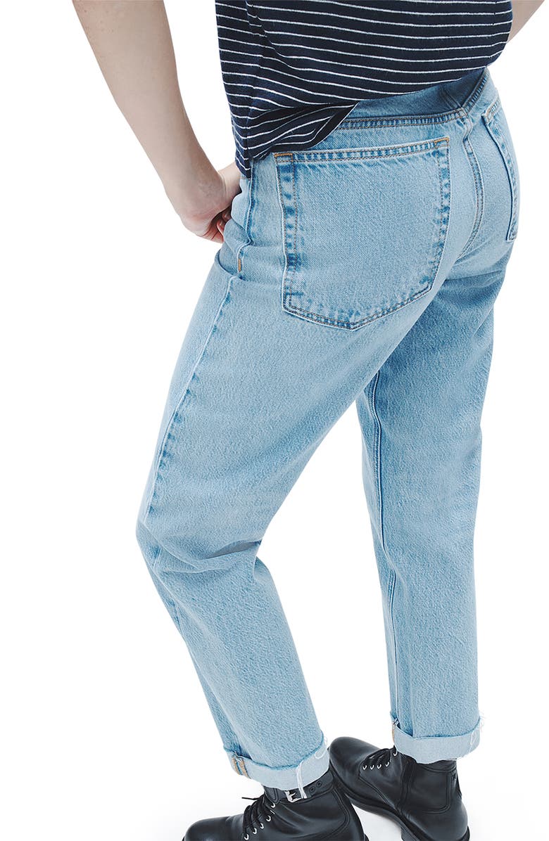 rag & bone Dre Raw Hem Low Rise Baggy Jeans, Alternate, color, Amal