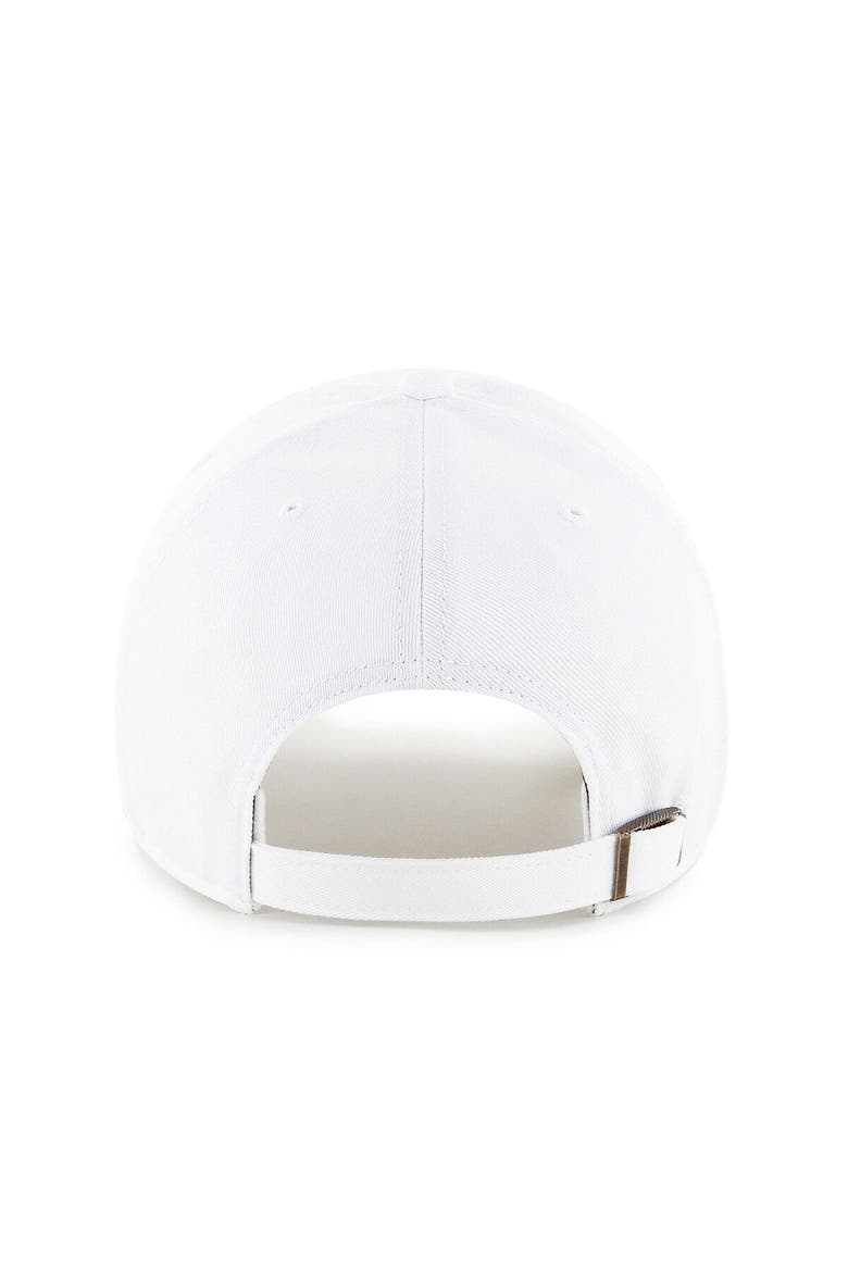 Men's '47 White Dallas Cowboys Retro Joe II Clean Up Adjustable Hat, Alternate, color, White