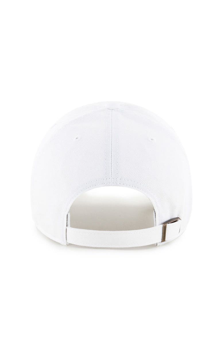 '47 Men's '47 White Dallas Cowboys Retro Joe II Clean Up Adjustable Hat, Alternate, color, White