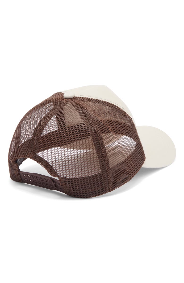 WORN/WEST Easy Cowboy Trucker Hat, Alternate, color, Beige/ Brown