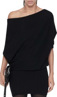 AllSaints Ellie Off the Shoulder Dress