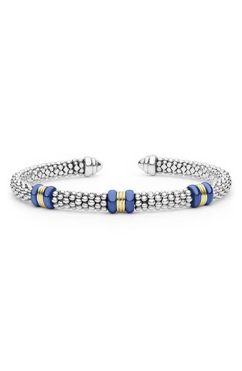Caviar Marine Ceramic & 18k Gold Cuff
