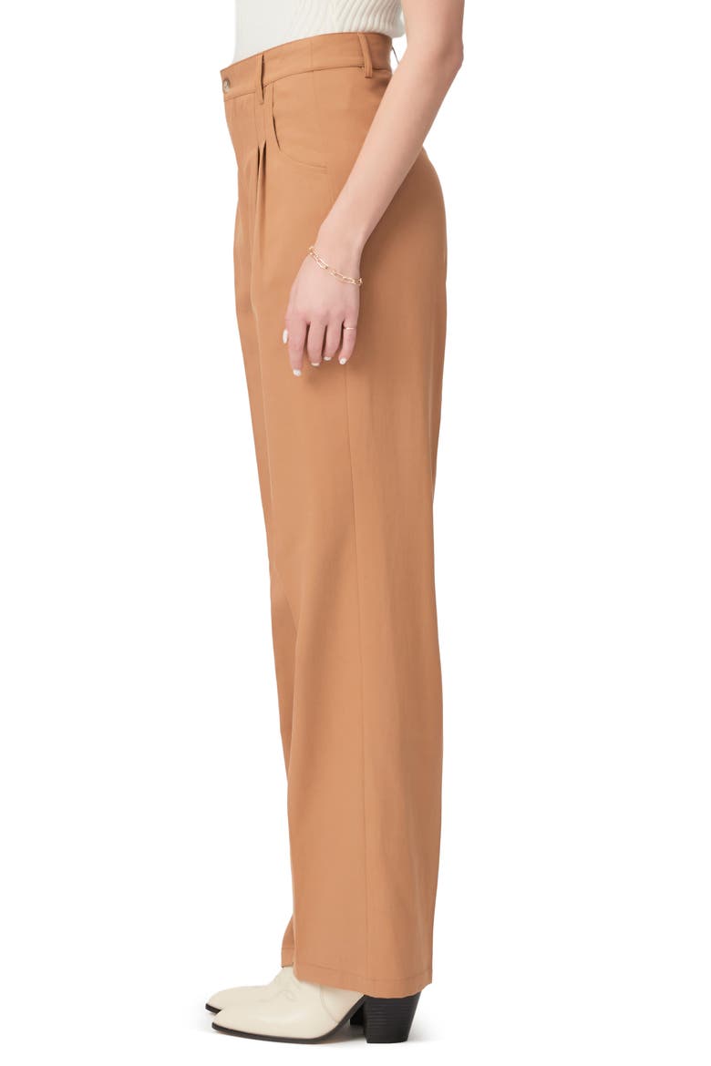 Merano Pleated Straight Leg Pants, Alternate, color, GOLDEN TAN