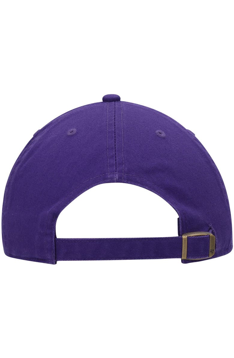 '47 Men's '47 Purple Phoenix Suns Clean Up Wordmark Adjustable Hat, Alternate, color, Purple