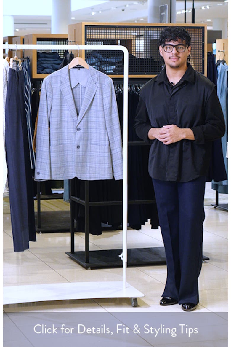 Ambrose Plaid Knit Sport Coat video