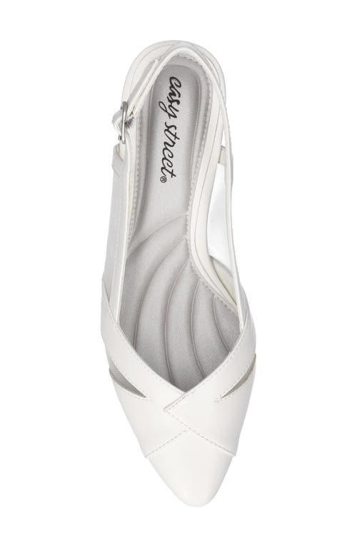 EASY STREET EASY STREET AVENA MESH SLINGBACK PUMP