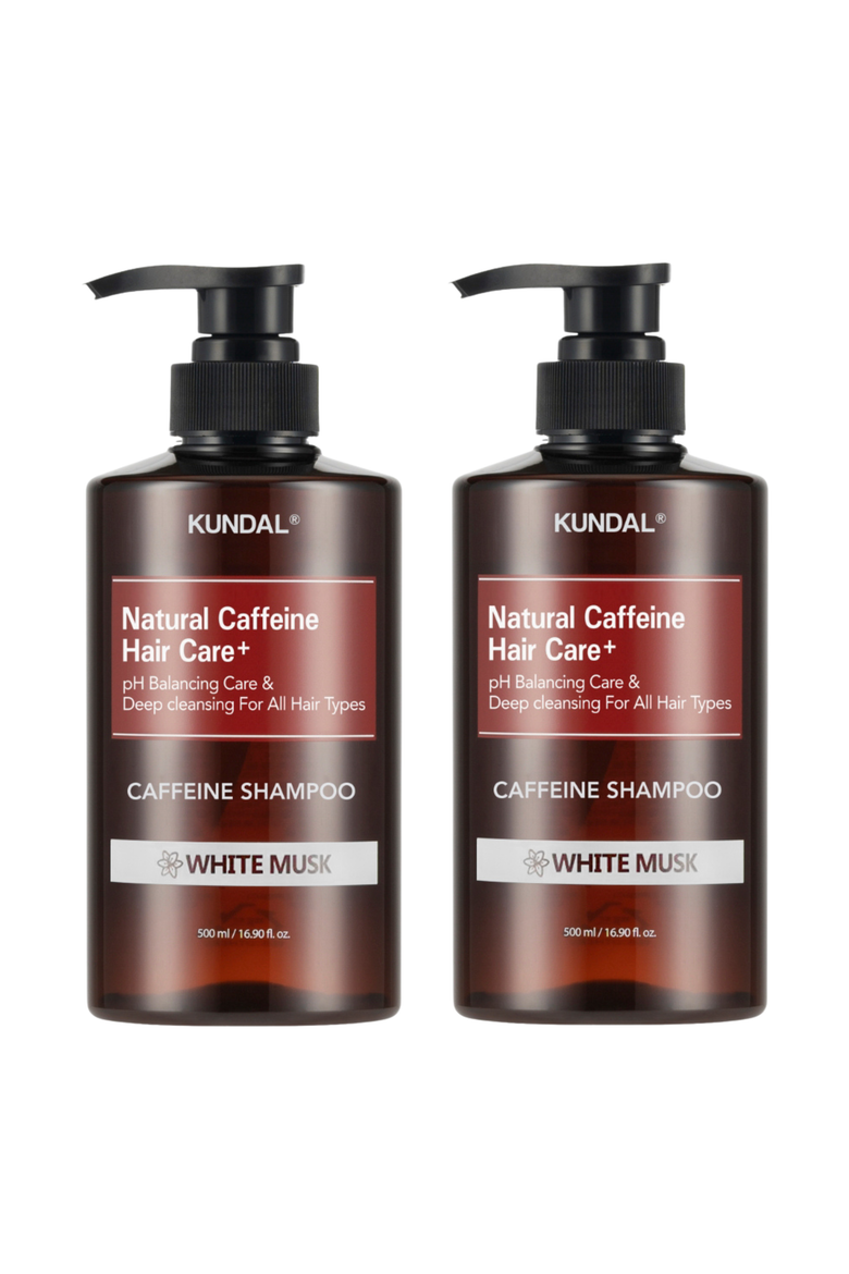 Caffeine Scalp Care Shampoo White Musk 2 Pack, Main, color, 500ml x 2