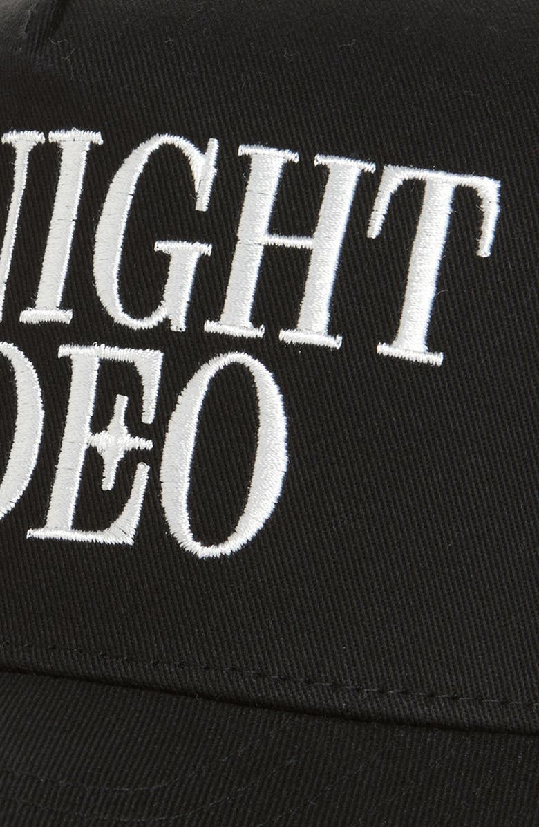 MIDNIGHT RODEO Classic Logo Baseball Cap, Alternate, color, Jet Black