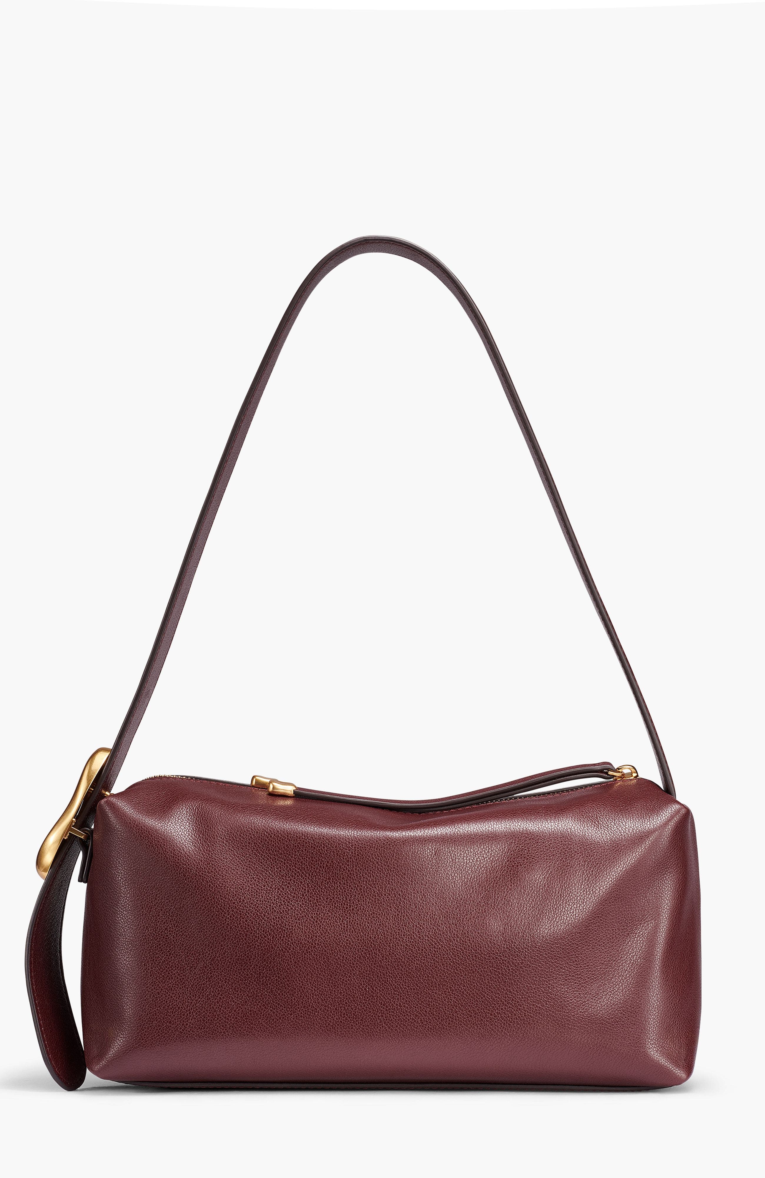 Heather Shoulder Bag, Alternate, color, Black Cherry