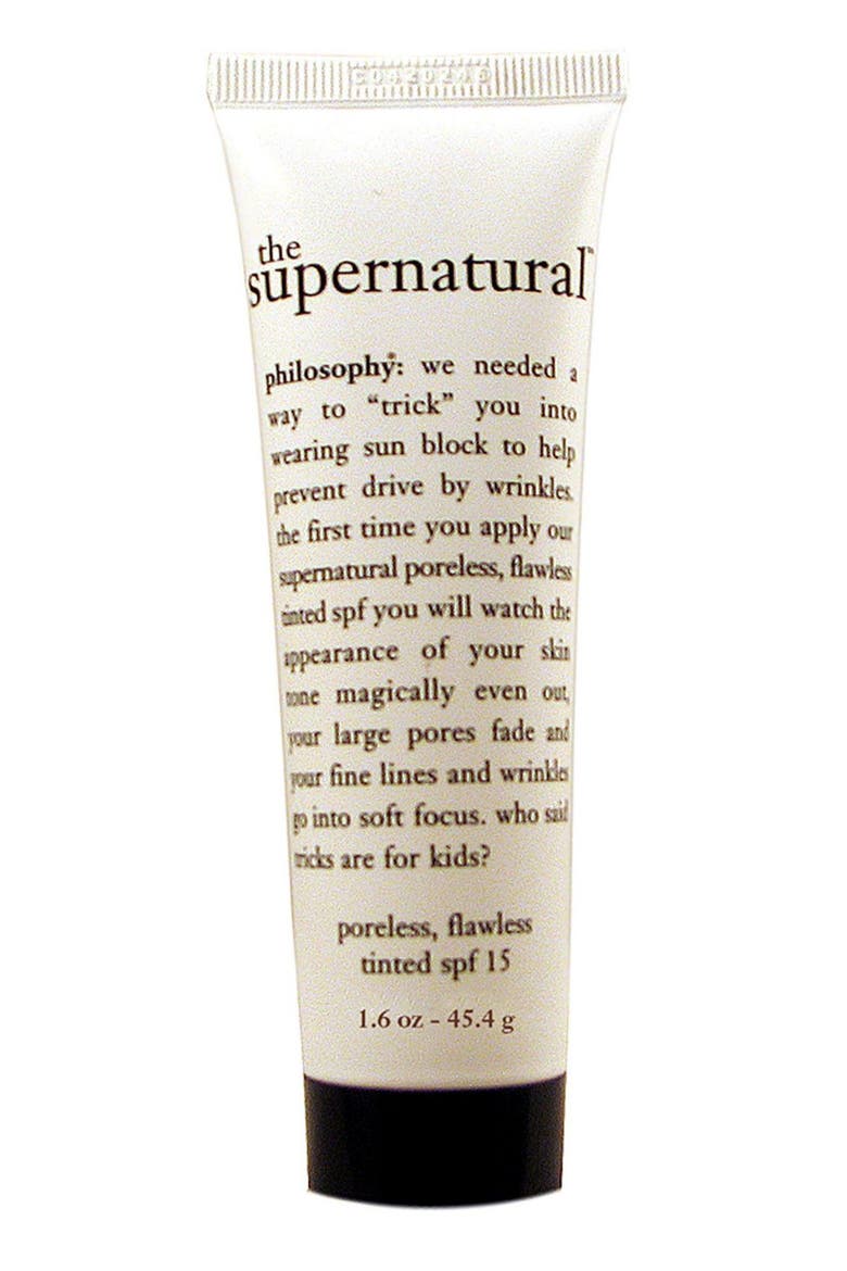 'the supernatural' poreless, flawless spf 15, Main, color, NO COLOR