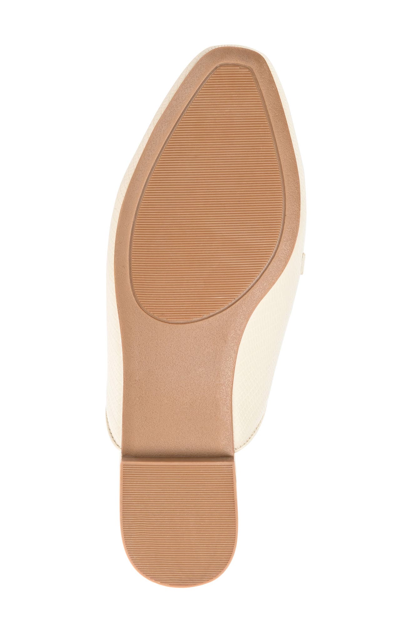 Journee Collection Hazina Embossed Lizard Mule, Alternate, color, Ivory