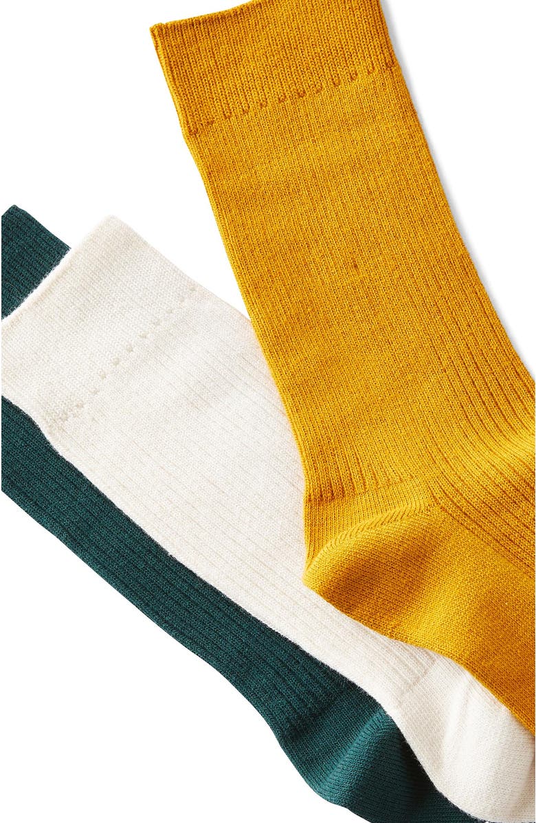 Cotton On Men's 3 Pack Easy Socks, Alternate, color, 