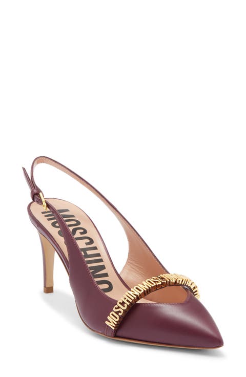 Logo Slingback Pump (Women)