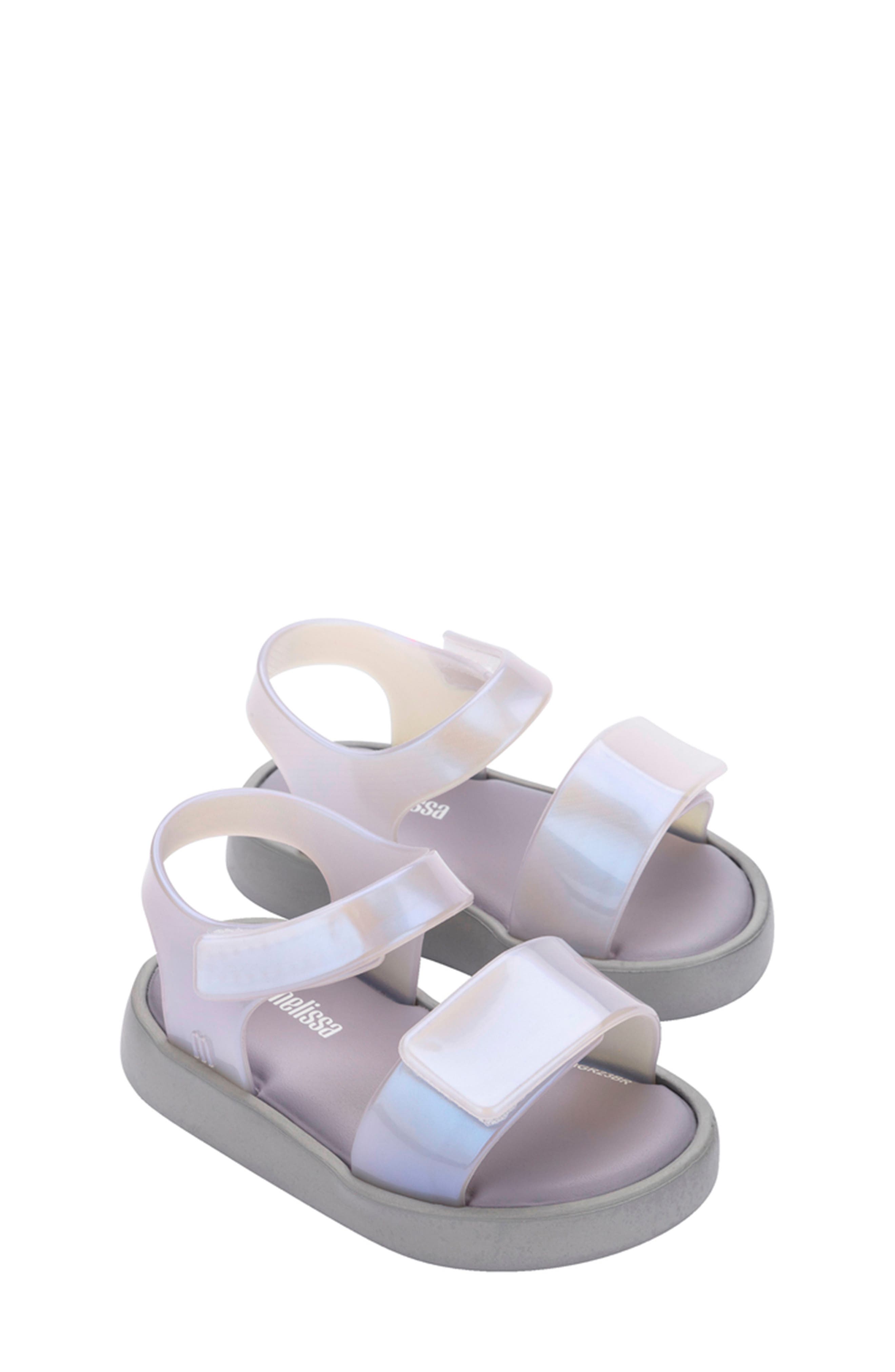 Mini Melissa Jump Jelly Sandal, Main, color, 