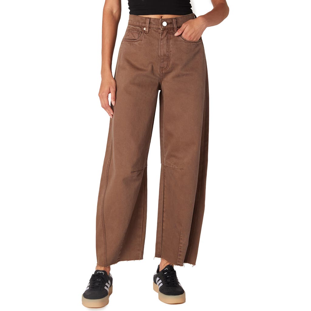 BLANKNYC BLANKNYC RAW HEM BARREL LEG JEANS