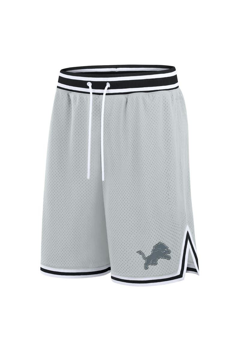 Men's Fanatics Silver Detroit Lions Elements Future Ground Shorts, Alternate, color, Silver