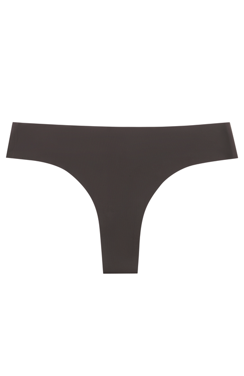 Uwila Warrior Soft Seamless Thongs in Shale 