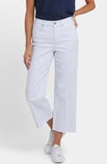 NYDJ Coco High Waist Crop Wide Leg Jeans