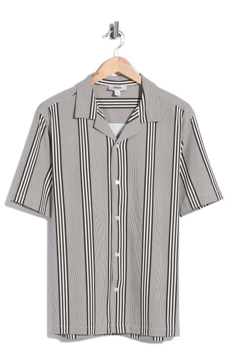 Stripe Camp Shirt
