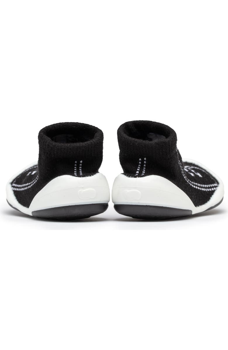 Komuello Toddler Boy Sock Shoes, Alternate, color, Black