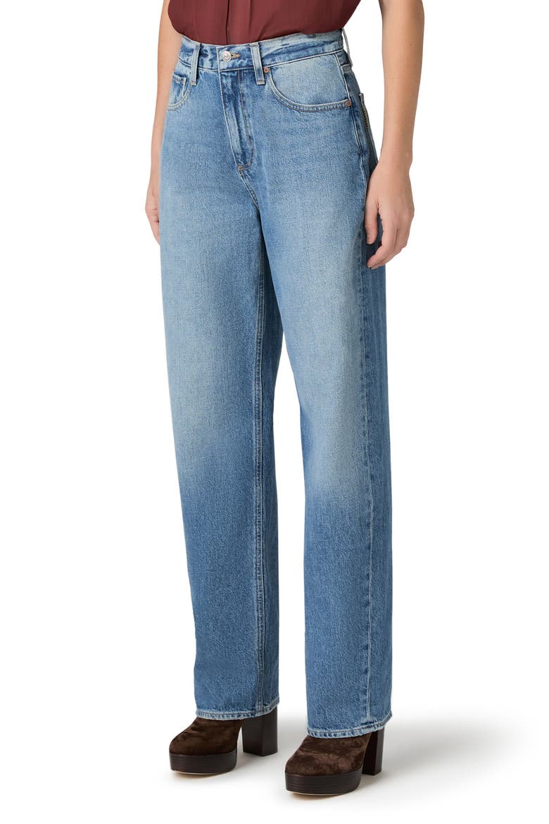 Emilie High Waist Tapered Jeans, Alternate, color, MARINERS