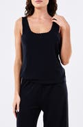 Papinelle Cotton & Cashmere Fine Knit Tank