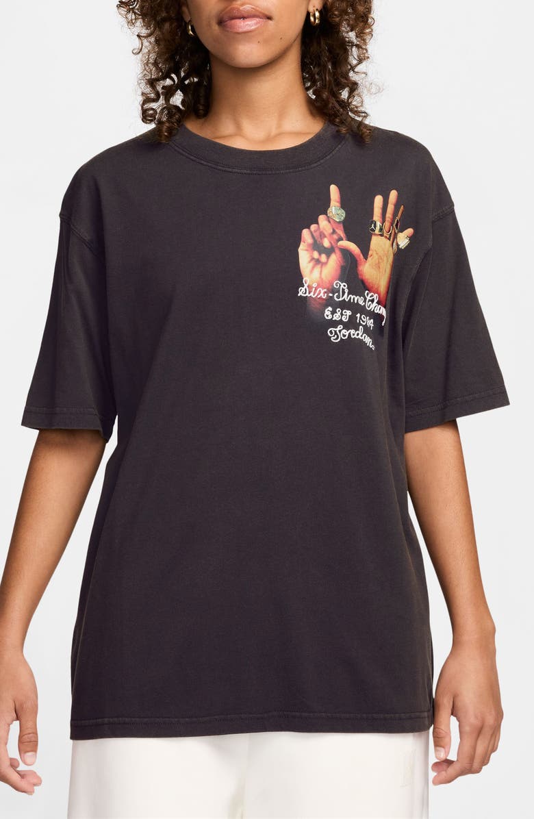 Jordan Cotton Graphic T-Shirt, Main, color,