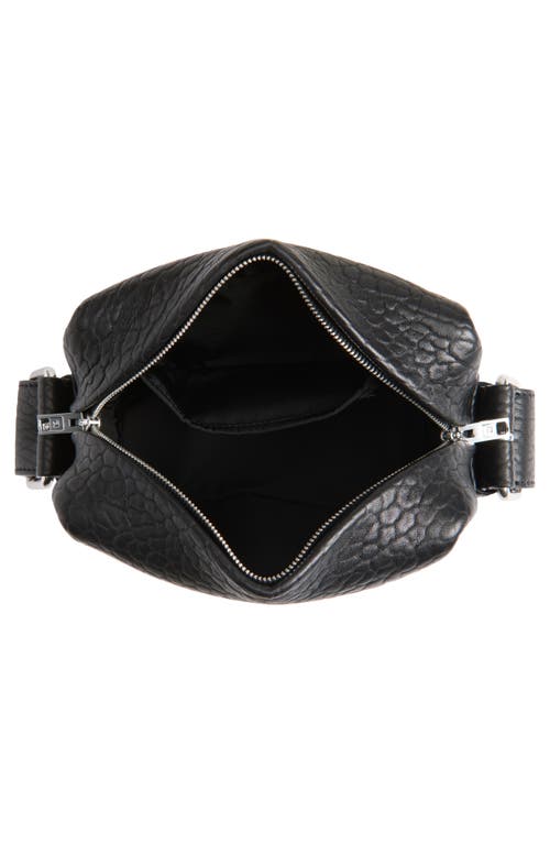 Alexander Wang Small Ricco Primal Lambskin Leather Crossbody Bag In 001 Black