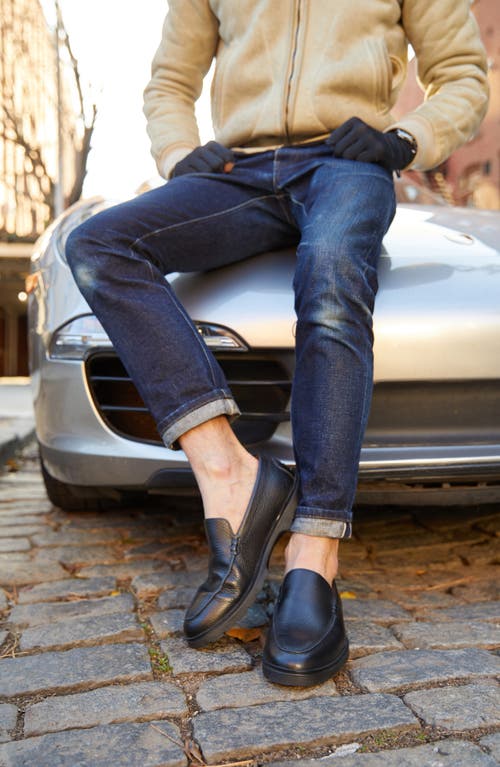 Marc Joseph New York Brook Street Loafer In Whiskey Napa Soft