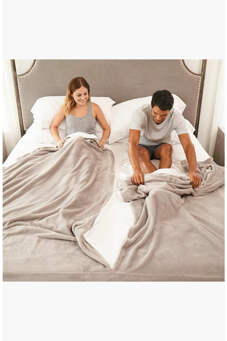 Couple's Split Bedding Set, Alternate, color, Gray