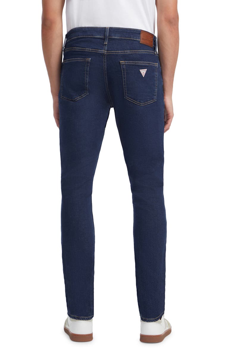 G12 Skinny Jeans, Alternate, color, BLUE