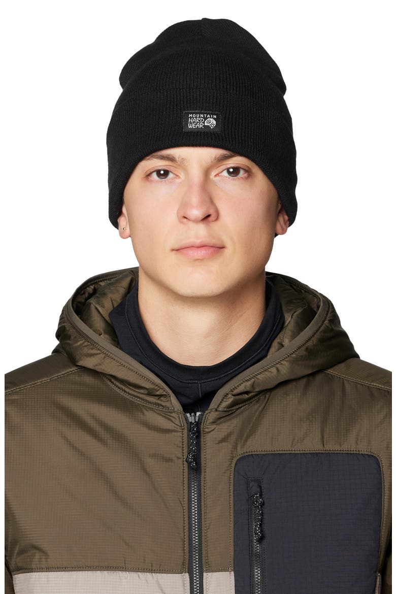 Town Square Beanie, Alternate, color, BLACK