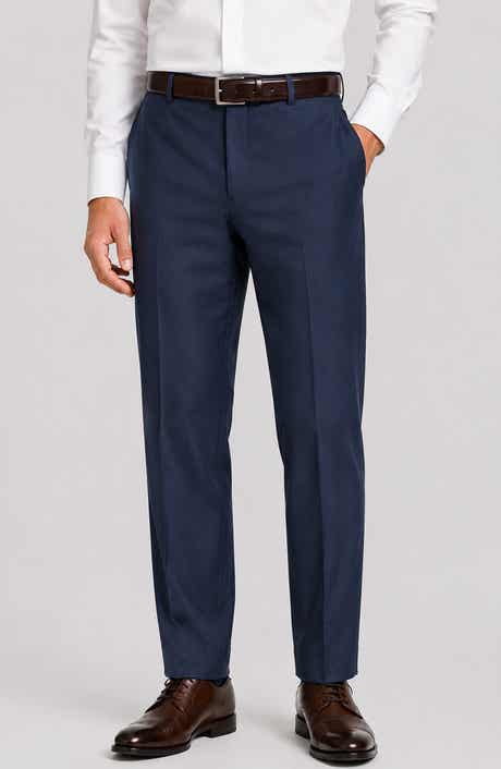 Stefano Modern Fit Wool Trousers