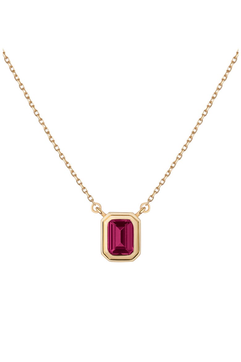 Ruby Heirloom Necklace, Main, color, Yellow