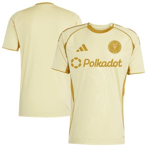 Men's adidas Tan Inter Miami CF 2025 One Planet Pre-Match Top