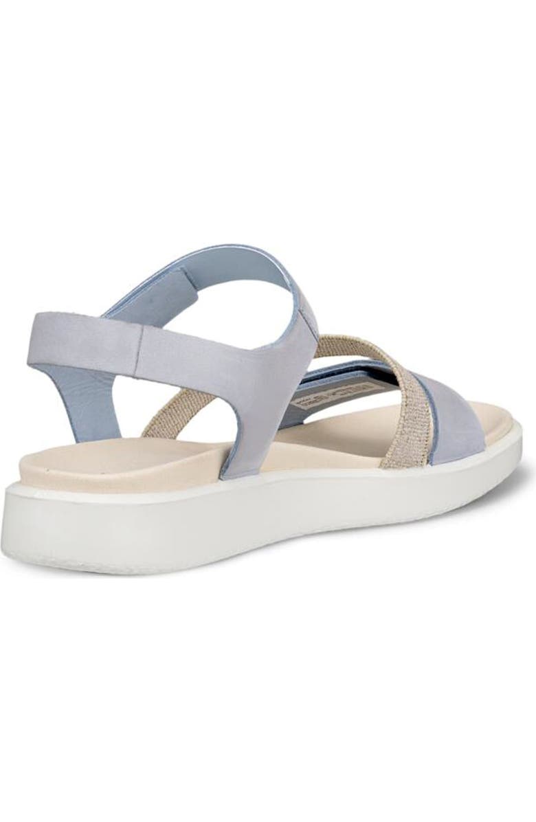 ECCO Flowt 2 Band Sandal, Alternate, color, Dusty Blue