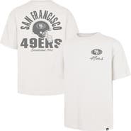 '47 Men's '47 Off White San Francisco 49ers Photon Dust Foundation T-Shirt