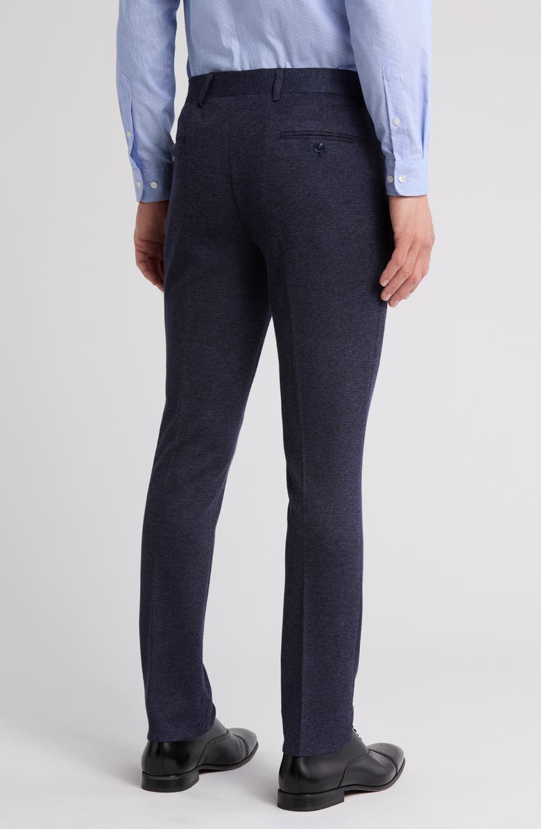 Tahari Slim Fit Dress Pants, Alternate, color, Melange