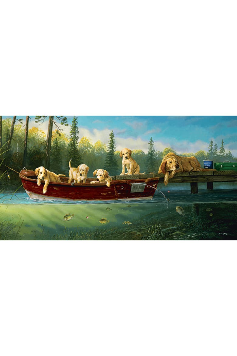 Sunsout Fishing Lessons 500 Piece Jigsaw Puzzle For Adults | Nordstrom