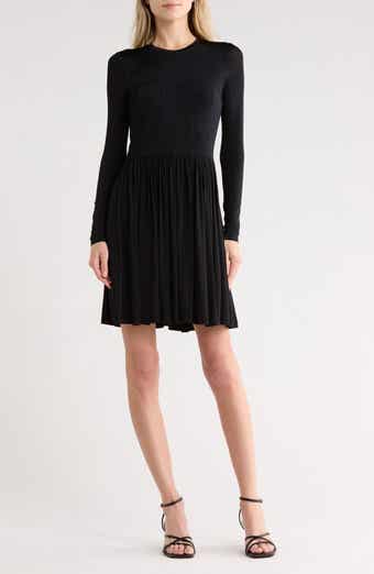Bendetta Floral Print Long Sleeve Minidress