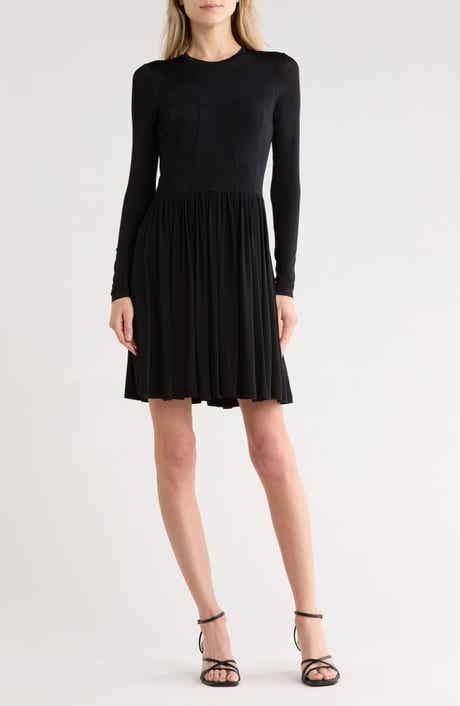 Bendetta Floral Print Long Sleeve Minidress