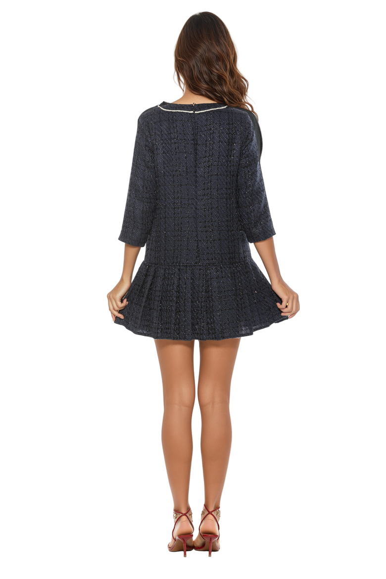 Sabine Dress, Alternate, color, Navy